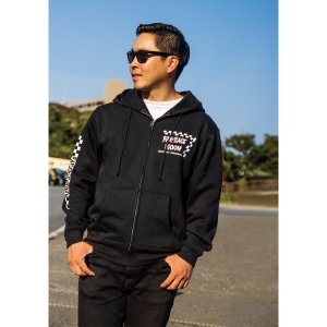 画像2: FAR-EAST MOON ジップ フーディー
