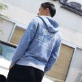 *【30%OFF】Checker MOON ジップ パーカー