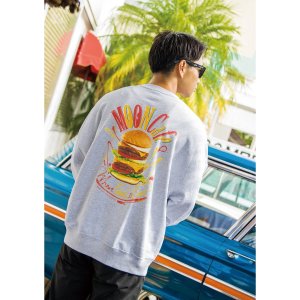 画像1: MOON Cafe タワー バーガー スウェットシャツ