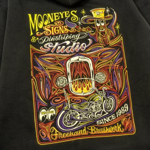 画像5: MOON Signs & Pinstriping Studio ジップ フーディー