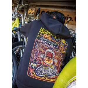 画像1: MOON Signs & Pinstriping Studio ジップ フーディー