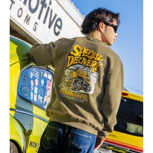 画像17: 【通販限定/受注生産/2月末〜3月上旬お届け予定】MOONEYES Special Delivery スウェットシャツ