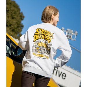 画像13: 【通販限定/受注生産/2月末〜3月上旬お届け予定】MOONEYES Special Delivery スウェットシャツ
