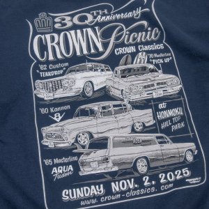 画像4: 【先行予約】30th Anniversary CROWN PICNIC 2025 スウェットシャツ【予約受付2025年11/3(月)まで】