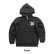 画像2: 【通販限定/11月上旬お届け予定】MOONEYES 40th Anniv. Square Logo ジップ フーディー (2)