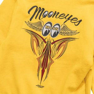 画像10: Pinstripe Fly with MOON Emb. ジップ フーディー