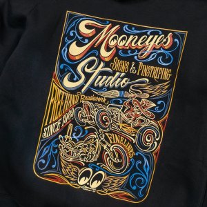 画像6: MOON Sign & Pinstriping Studio 26 ジップ フーディー
