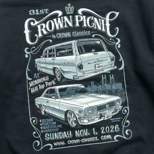 画像6: 【先行予約】31st CROWN PICNIC 2026 スウェットシャツ【予約受付2026年11/3(火)まで】