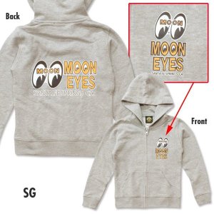 画像3: キッズ MOON Eyeshape Logo Light Zip パーカー