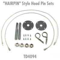 "HAIRPIN" Style Hood Pin Sets