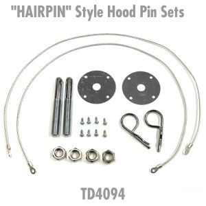 画像1: "HAIRPIN" Style Hood Pin Sets