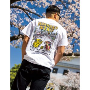 画像1: HONMOKU STRIP Tシャツ