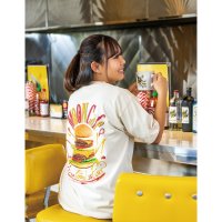 MOON Cafe タワー バーガー Tシャツ