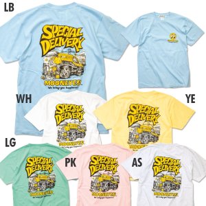 画像1: 【通販限定/7月中旬お届け予定】MOONEYES Special Delivery Tシャツ