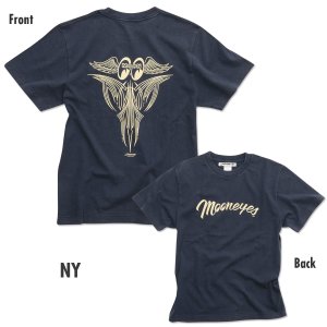 画像4: Pinstripe Fly with MOON Tシャツ