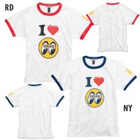 I LOVE MOON トリム Tシャツ