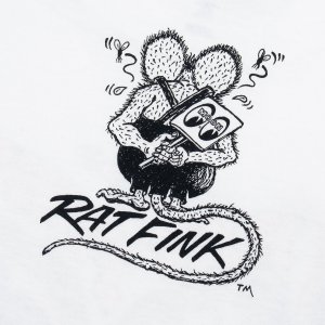 画像5: Rat Fink x MOON ピンストライプ Tシャツ