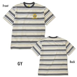 画像4: MOON マルチ ストライプ エンブロイダリー Tシャツ