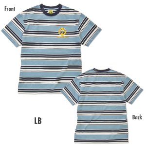 画像5: MOON マルチ ストライプ エンブロイダリー Tシャツ