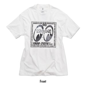 画像3: MOONEYES 40th Anniv. Square Logo Tシャツ