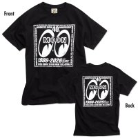 MOONEYES 40th Anniv. アイシェイプ ロゴ Tシャツ