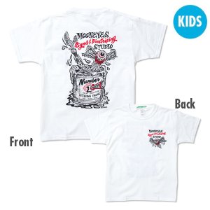 画像1: Kids & Ladies ピンストライプ ステューディオ Tシャツ