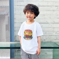 キッズ  MOON バーガー Tシャツ