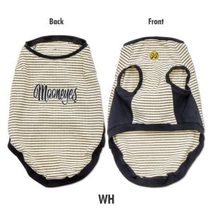 画像8: ミディアム ドッグ ムーン サーマル ストライプ Tシャツ 【中型犬用】