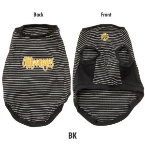 画像7: ミディアム ドッグ ムーン サーマル ストライプ Tシャツ 【中型犬用】