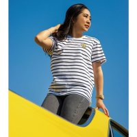 Ladies MOON Narrow ストライプド Tシャツ