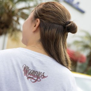 画像2: 【30%OFF】MOONEYES キャット レディース Tシャツ