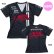 画像1: Jim Dunn Racing MOON Equipped レディース Vネック クルー シャツ (1)