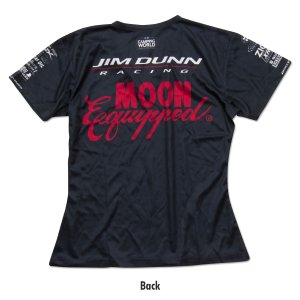 画像3: Jim Dunn Racing MOON Equipped レディース Vネック クルー シャツ