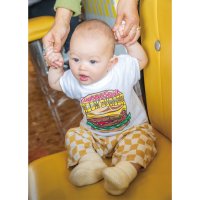 インファント MOON バーガー Tシャツ