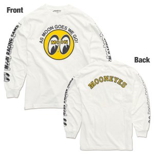 画像1: MOON ロング スリーブ Tシャツ