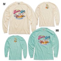 MOON Cafe Banana Split ロング スリーブ Tシャツ