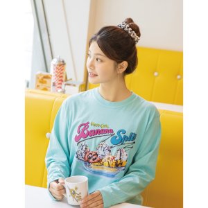 画像2: MOON Cafe Banana Split ロング スリーブ Tシャツ