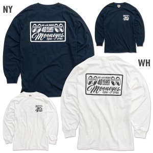 画像1: MOON 40th Anniv. Plaque Design ロング スリーブ Tシャツ