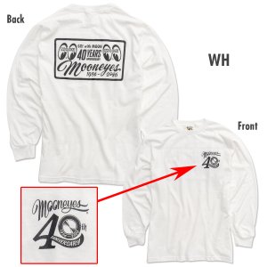 画像3: MOON 40th Anniv. Plaque Design ロング スリーブ Tシャツ