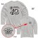 画像14: 【通販限定/9月末お届け予定】MOONEYES 40th Anniv. Disc ロングスリーブ Tシャツ (14)