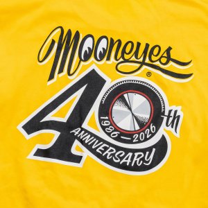 画像16: 【通販限定/9月末お届け予定】MOONEYES 40th Anniv. Disc ロングスリーブ Tシャツ