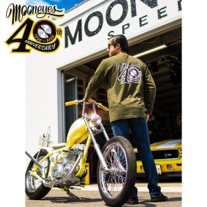 画像8: 【通販限定/9月末お届け予定】MOONEYES 40th Anniv. Disc ロングスリーブ Tシャツ