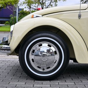 画像3: Autobahn "R" ホワイトリボン タイヤ 5.60 x 15インチ