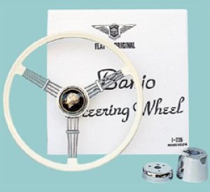 画像1: Banjo Steering Wheel VWボス アダプターキット for Type1 49-59