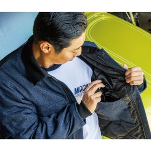画像4: MOON ヘリンボーン デニム ジャケット