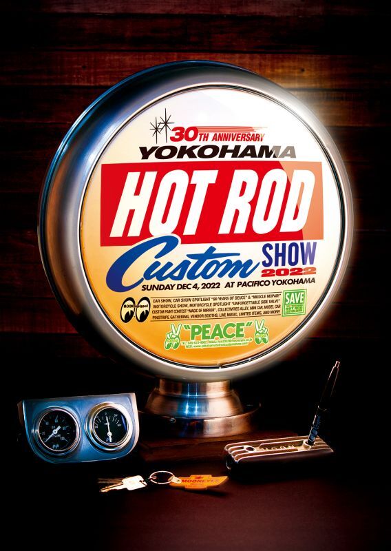 YOKOHAMA HOT ROD CUSTOM SHOW SPECIAL EVENT ITEMS - MOONEYES (Japanese)