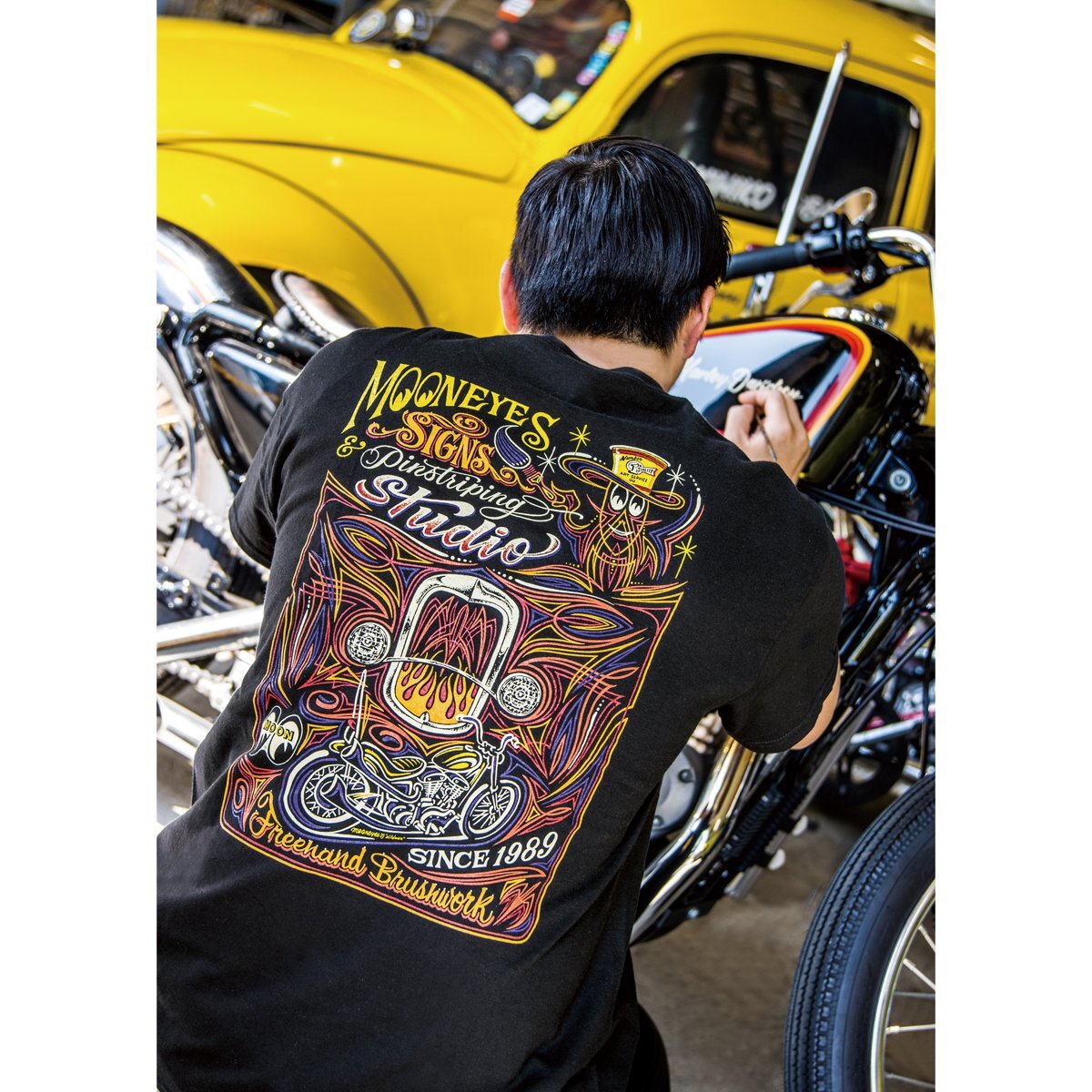 MOON Signs & Pinstriping Studio Tシャツ