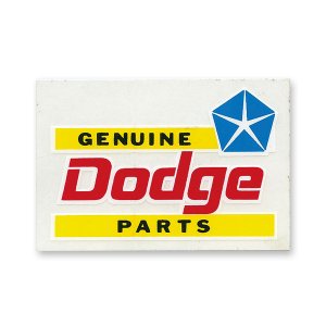 画像: ホットロッド GENUINE Dodge PARTS デカール