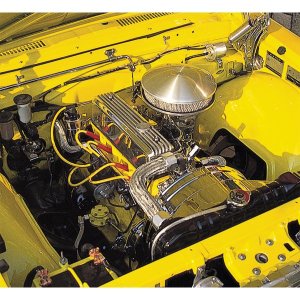 画像: トヨタ 3R&5R 用 ムーン ノーネーム フィンド アルミ バルブカバー.