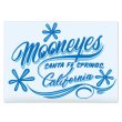 画像2: MOONEYES California Pinstripe Sticker ブルー (2)
